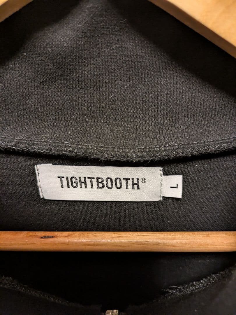 TIGHTBOOTH TBPR CREW SWEAT ハーフジップ L