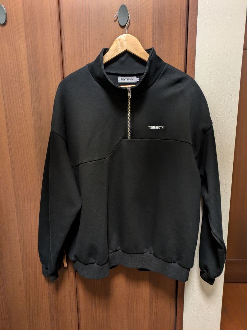 TIGHTBOOTH TBPR CREW SWEAT ハーフジップ L