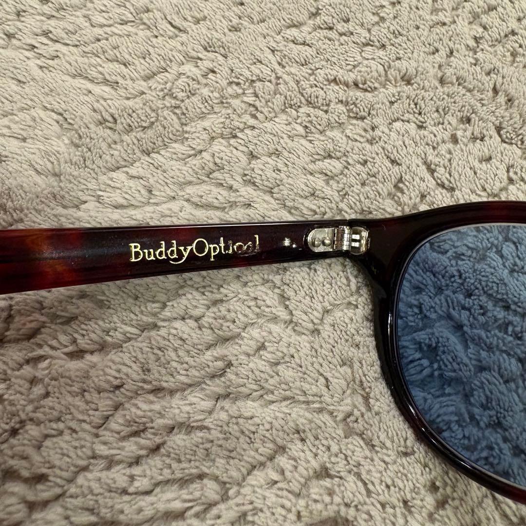 BuddyOptical! ブラウン/ブルー ラウンドサングラス