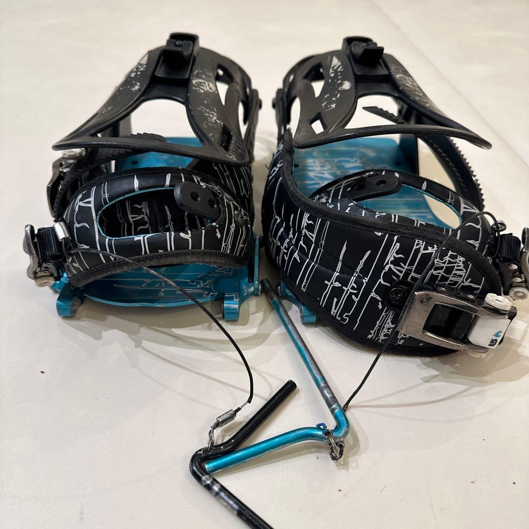 SPARK R&D スプリットボードビンディング ブラック/ターコイズ