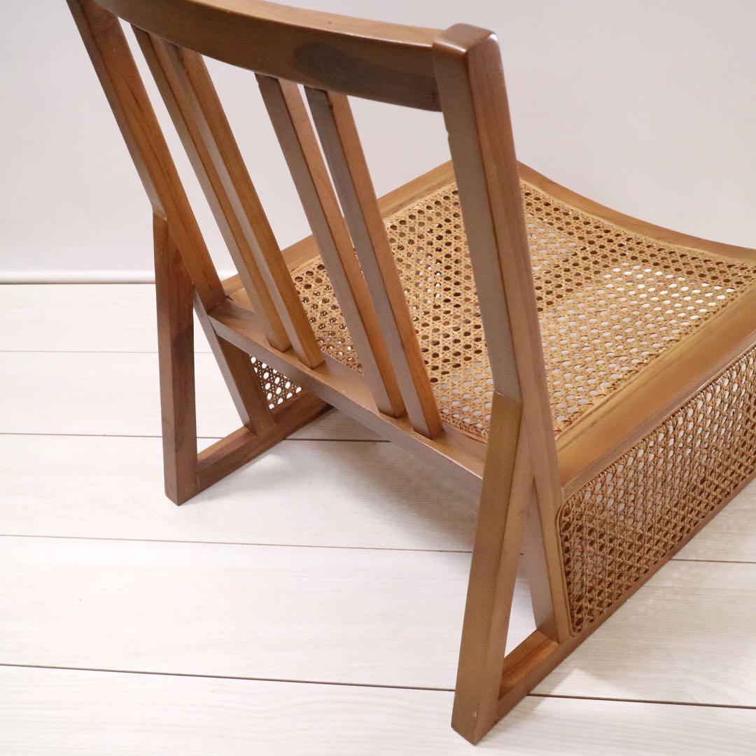 AZUMAYA BELOR 座椅子 ラタン フロアチェア 籐 北欧 モダン