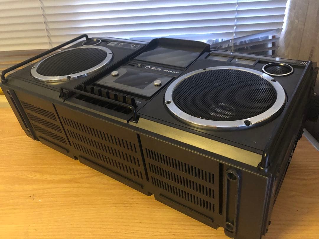 Sharp 5P-R2U tv ラジオカセット