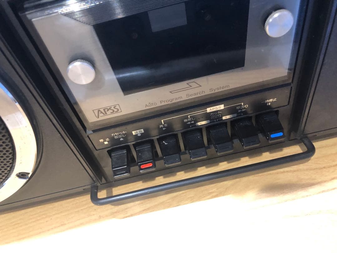 Sharp 5P-R2U tv ラジオカセット