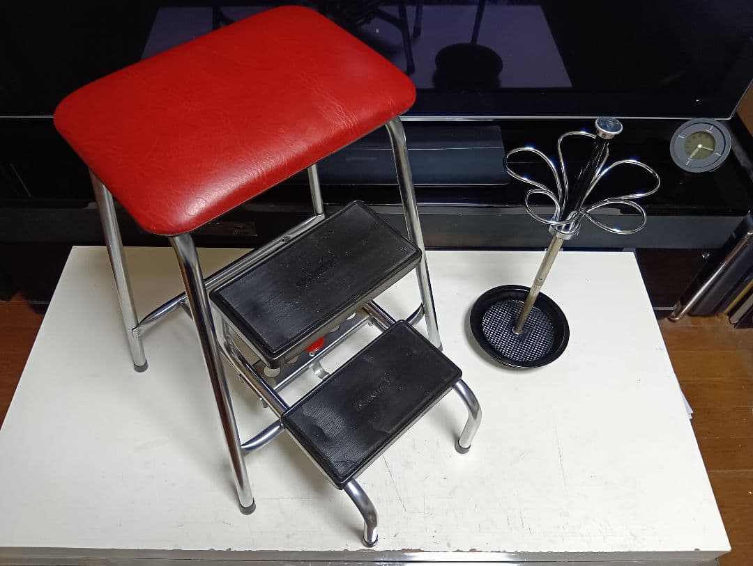 レア　1970's　ドイツ製　hailo　インダストリアル　ステッパー　スツール