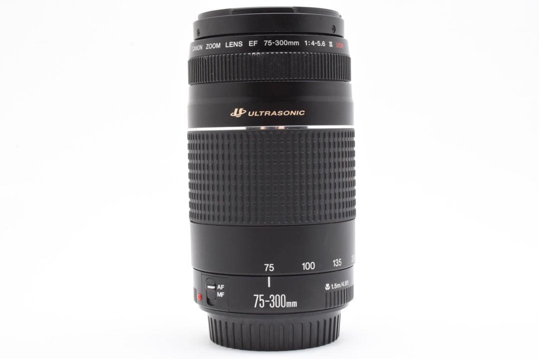 ☆望遠レンズ☆CANON EF 75-300mm F4-5.6 III USM☆