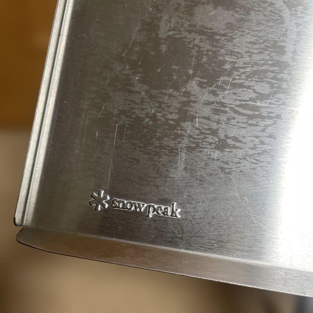 希少スノーピーク　IGTサイドトレー