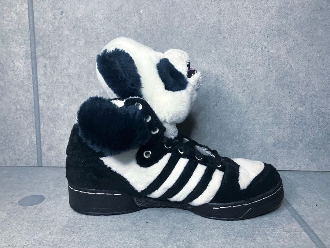 アディダス adidas ジェレミースコット ハイカット　パンダ　panda
