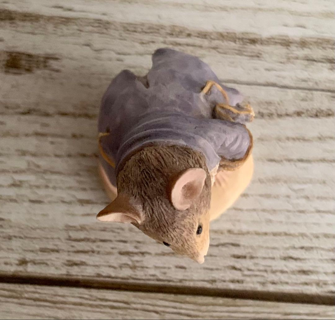 紳士ねずみ フィギュリン ピーターラビット 置物 ビアトリクスポター