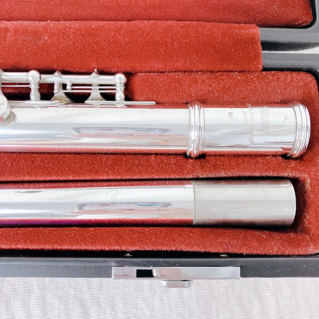 【希少】ヤマハ　フルート　YFL-281S リングキィ　インライン　白銅　Eメカ