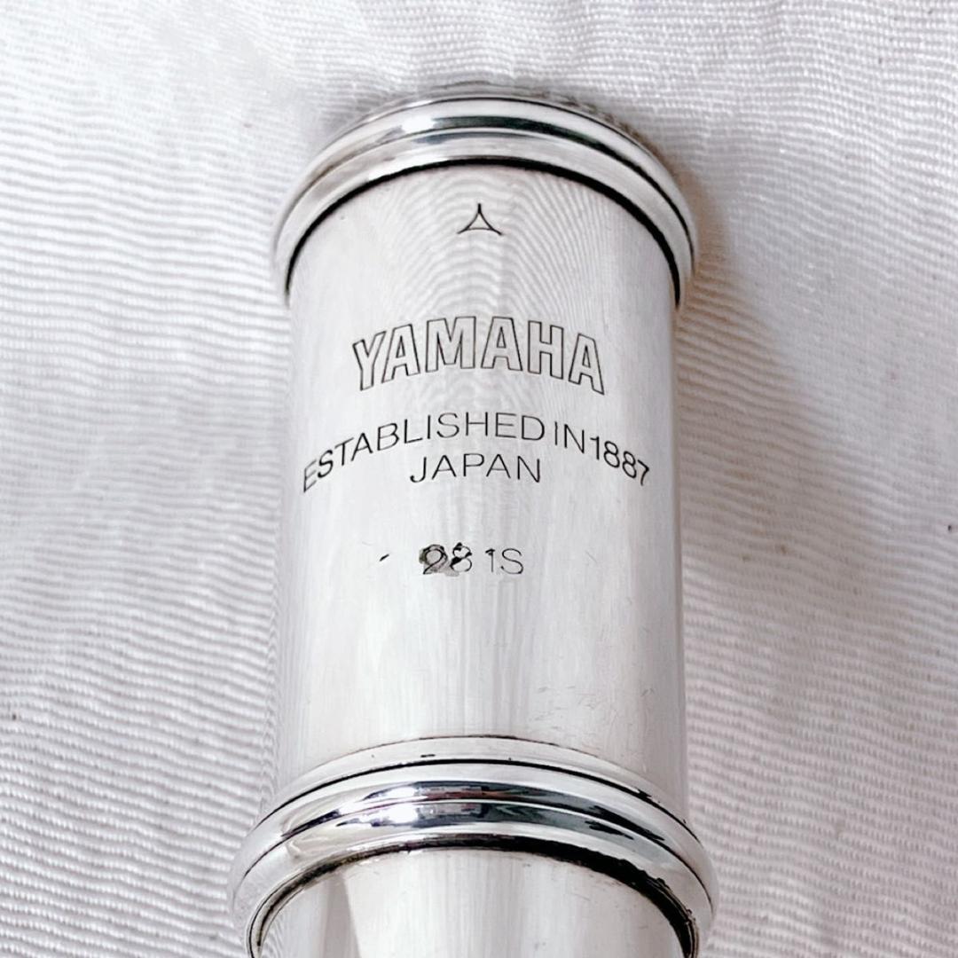 【希少】ヤマハ　フルート　YFL-281S リングキィ　インライン　白銅　Eメカ