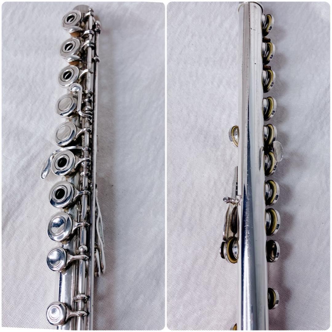 【希少】ヤマハ　フルート　YFL-281S リングキィ　インライン　白銅　Eメカ