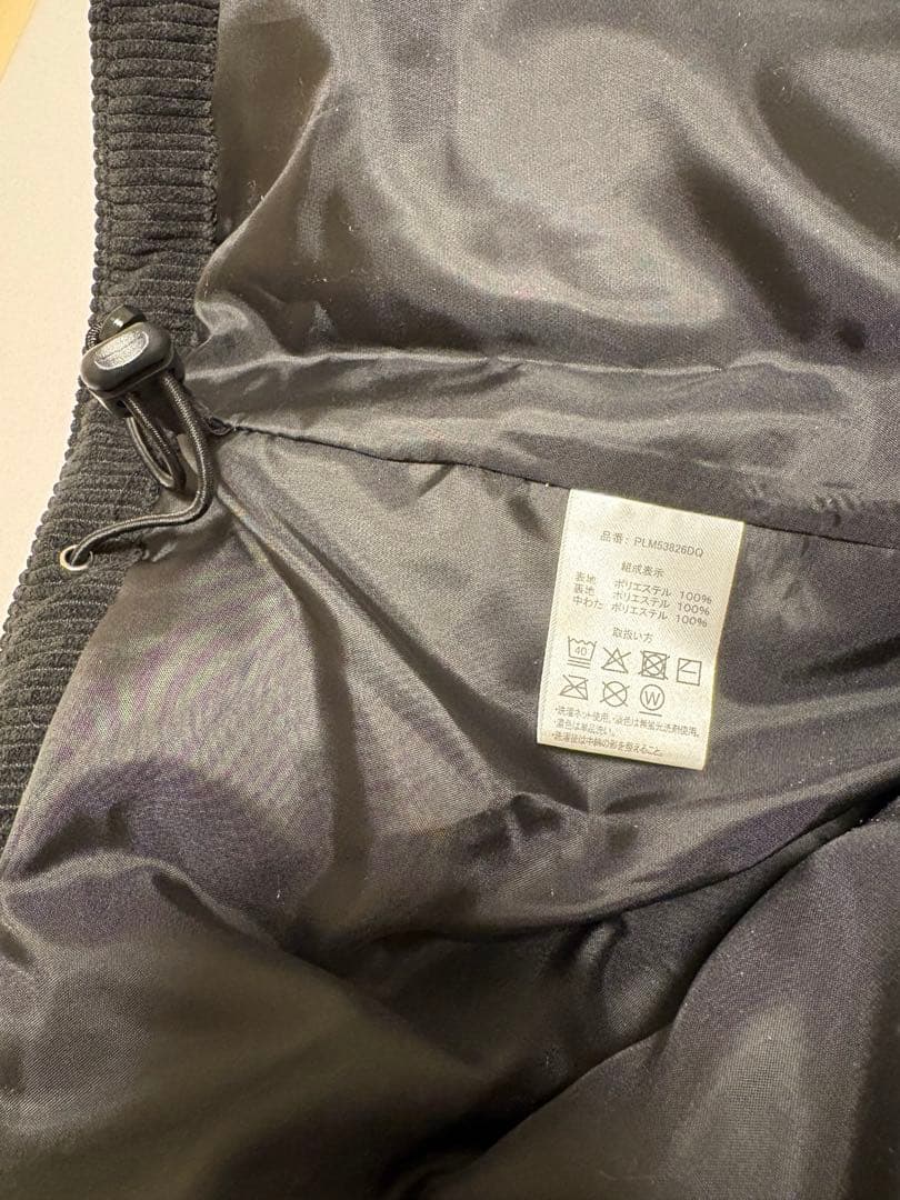 【新品】U.S.POLO ASSN. ダウンジャケット コーデュロイ 黒 M