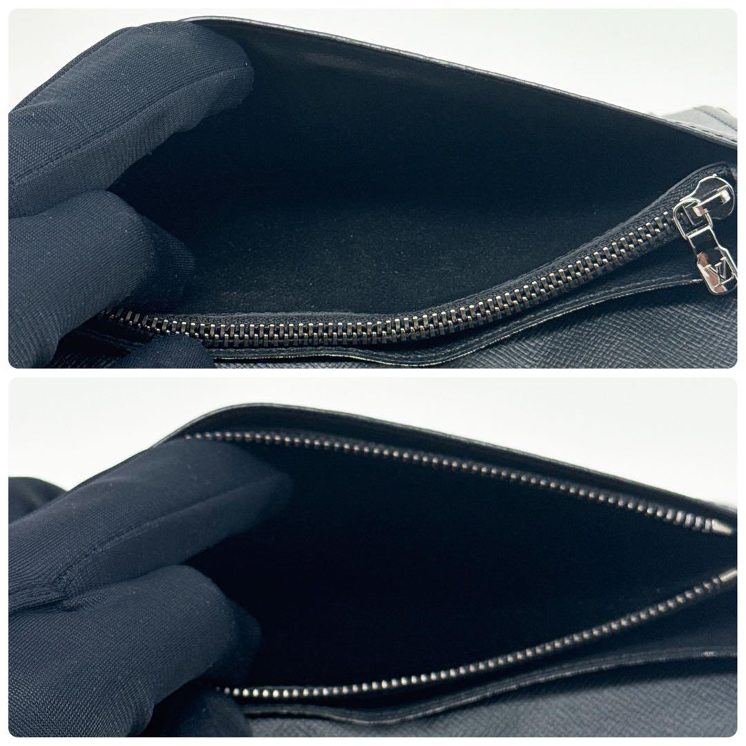 ルイヴィトン モノグラム エクリプス ポルトフォイユ ブラザ 財布 黒 ブラック