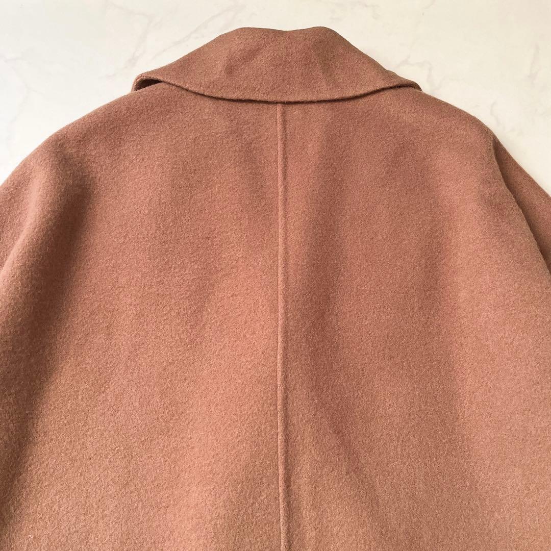 タグ付未使用　N.O.R.C ノーク ダブルロングリバーコート キャメル　１