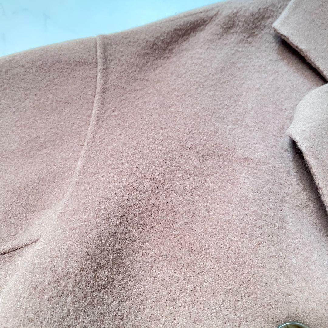 タグ付未使用　N.O.R.C ノーク ダブルロングリバーコート キャメル　１