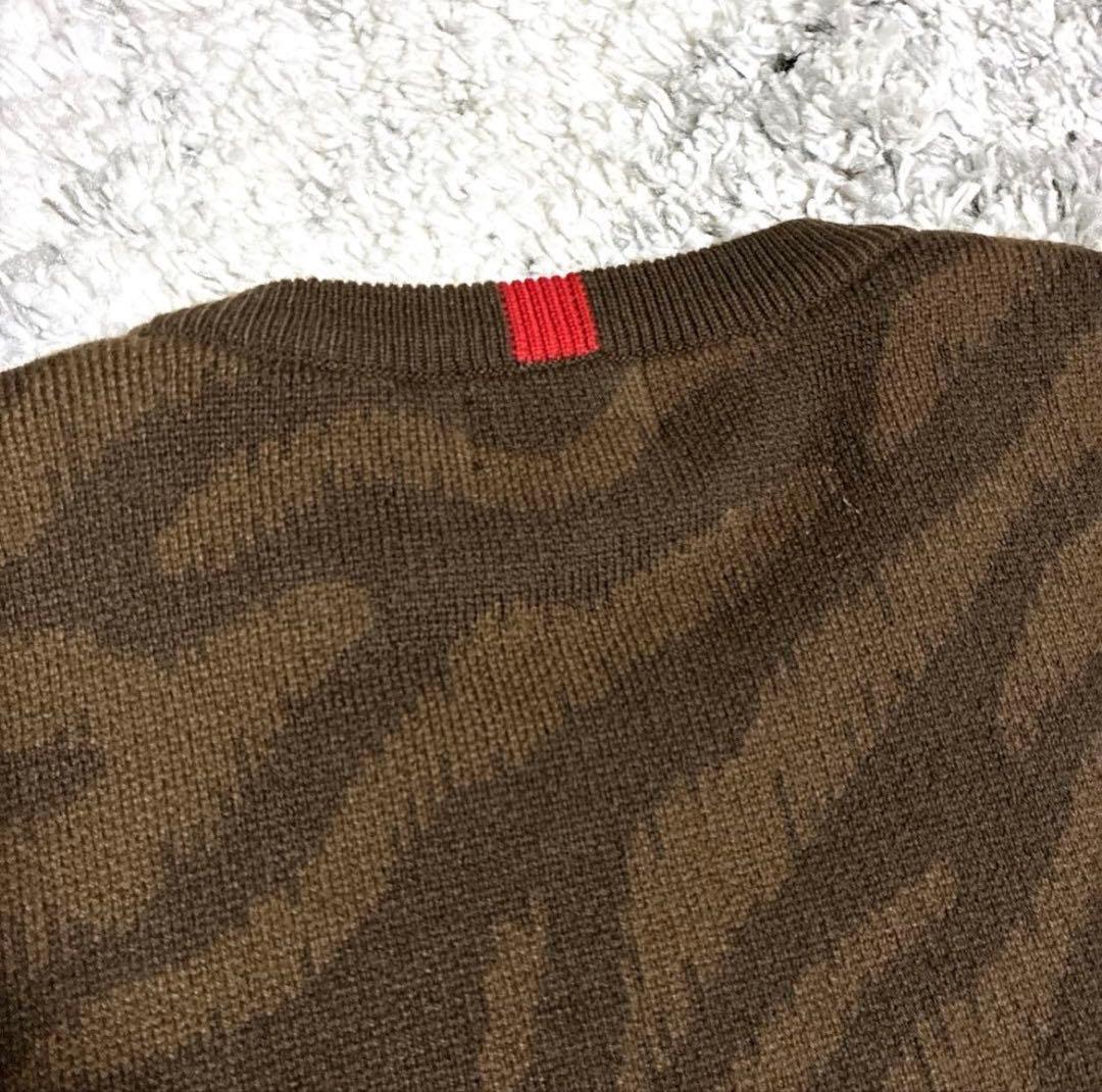 新品　NEW BALANCE GOLF メンズ ゴルフニット　総柄　　サイズ7