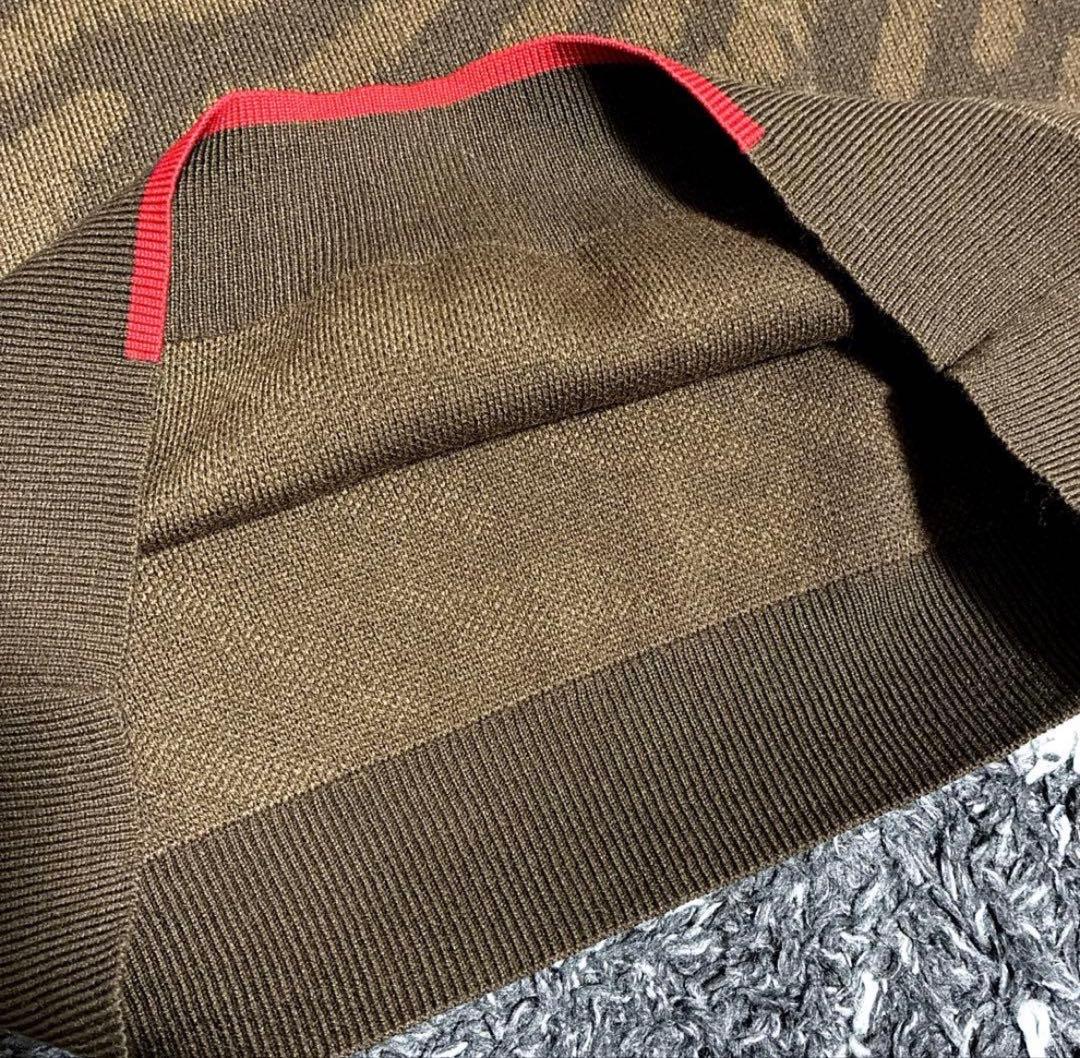 新品　NEW BALANCE GOLF メンズ ゴルフニット　総柄　　サイズ7