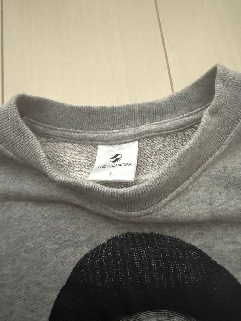 THE SALVAGES グレー スウェットシャツ L