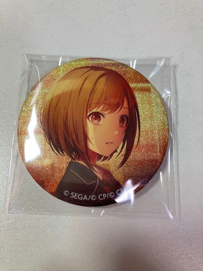 プロセカ 東雲絵名 グリッター缶バッジ - メルカリ