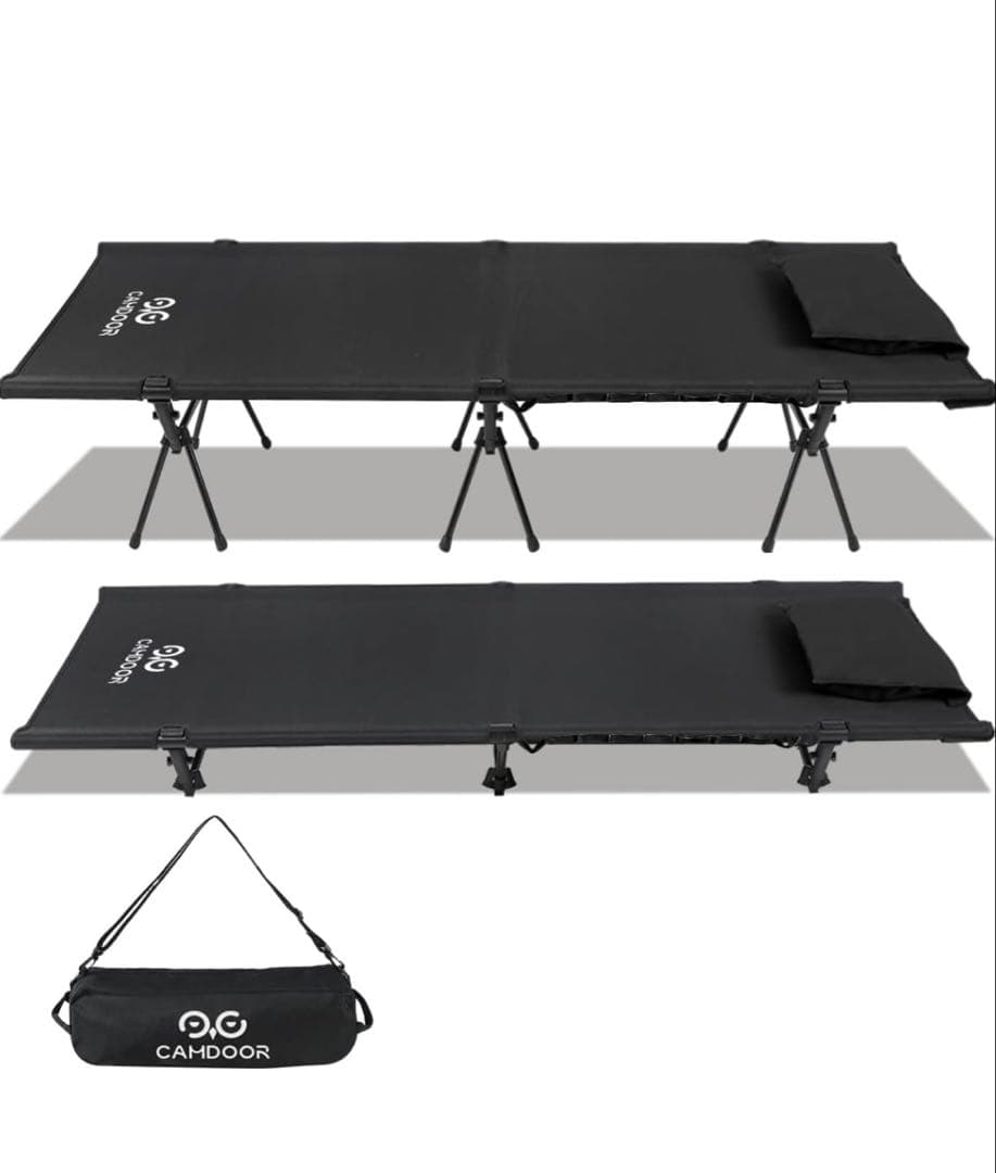 新品コット キャンプ 2way CAMDOOR