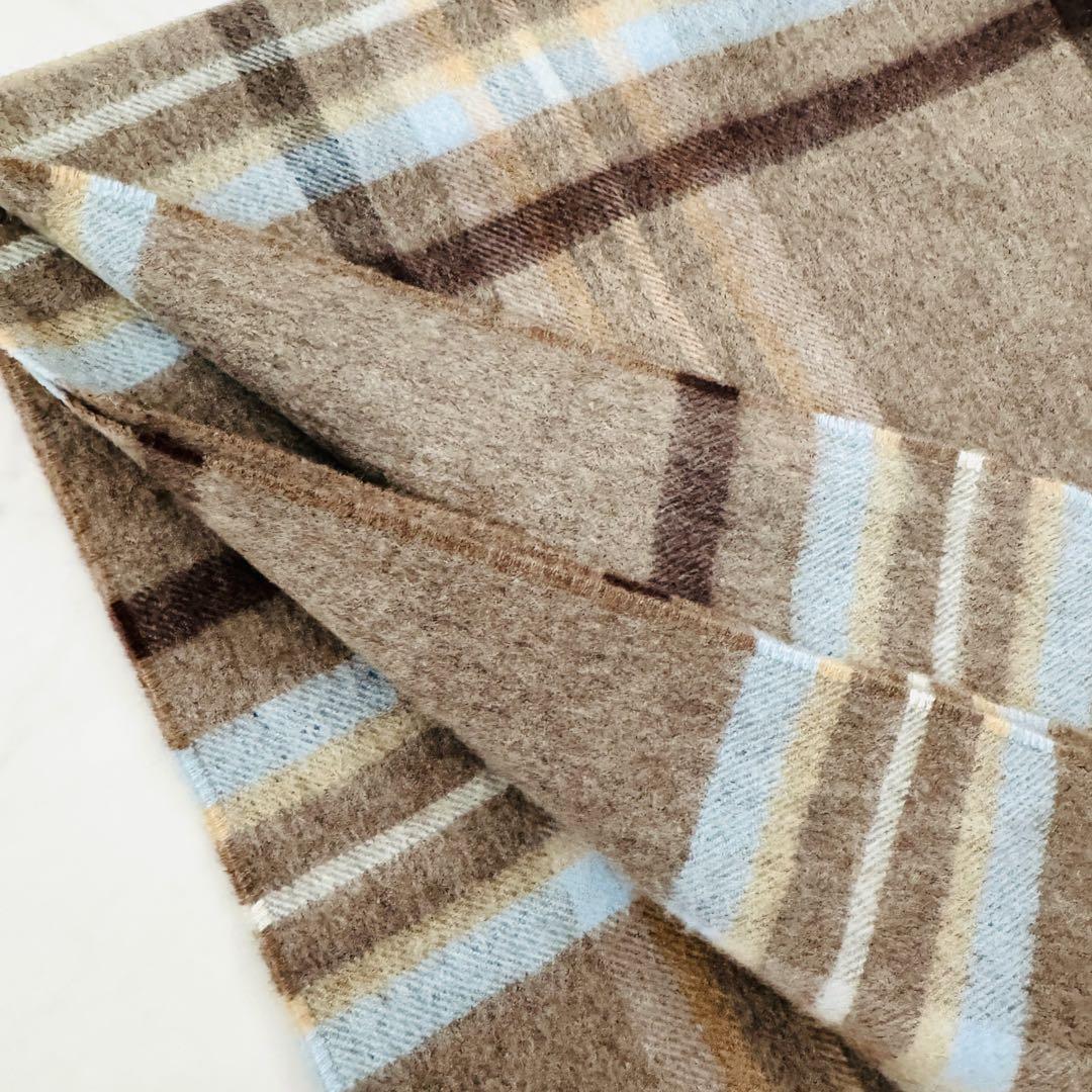 ジョンストンズ カシミヤ100％✨大判ストール ドライブリッジ