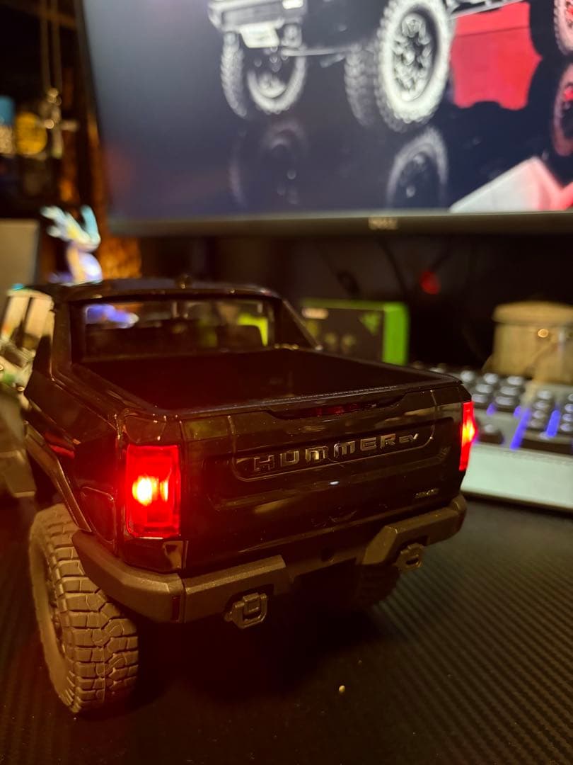 FMS Fcx18 HUMMER EV ブラック ラジコン