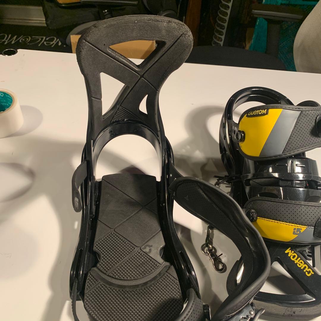 バートン　CUSTOM スノーボード ビンディング L