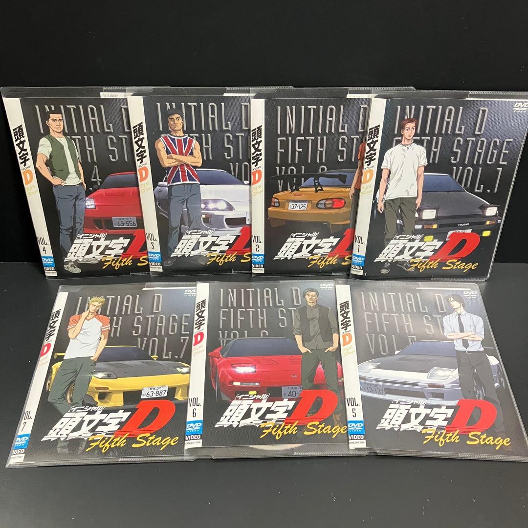 ♣︎ソフトケース収納♣︎ 頭文字D fifth Stage レンタルDVD アニメ