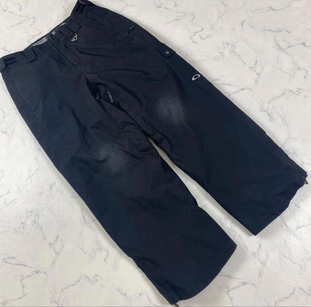 オークリー アーカイブ 00s ボードウェア ロゴプリント BAGGY FIT