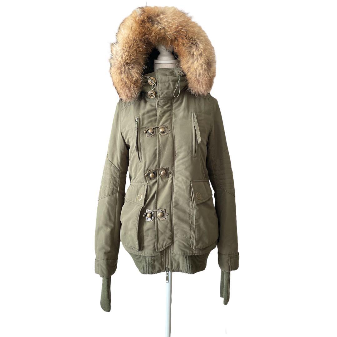 極美品 SLY スライ 2012年 N3B モッズコート カーキ Y2Kグランジ