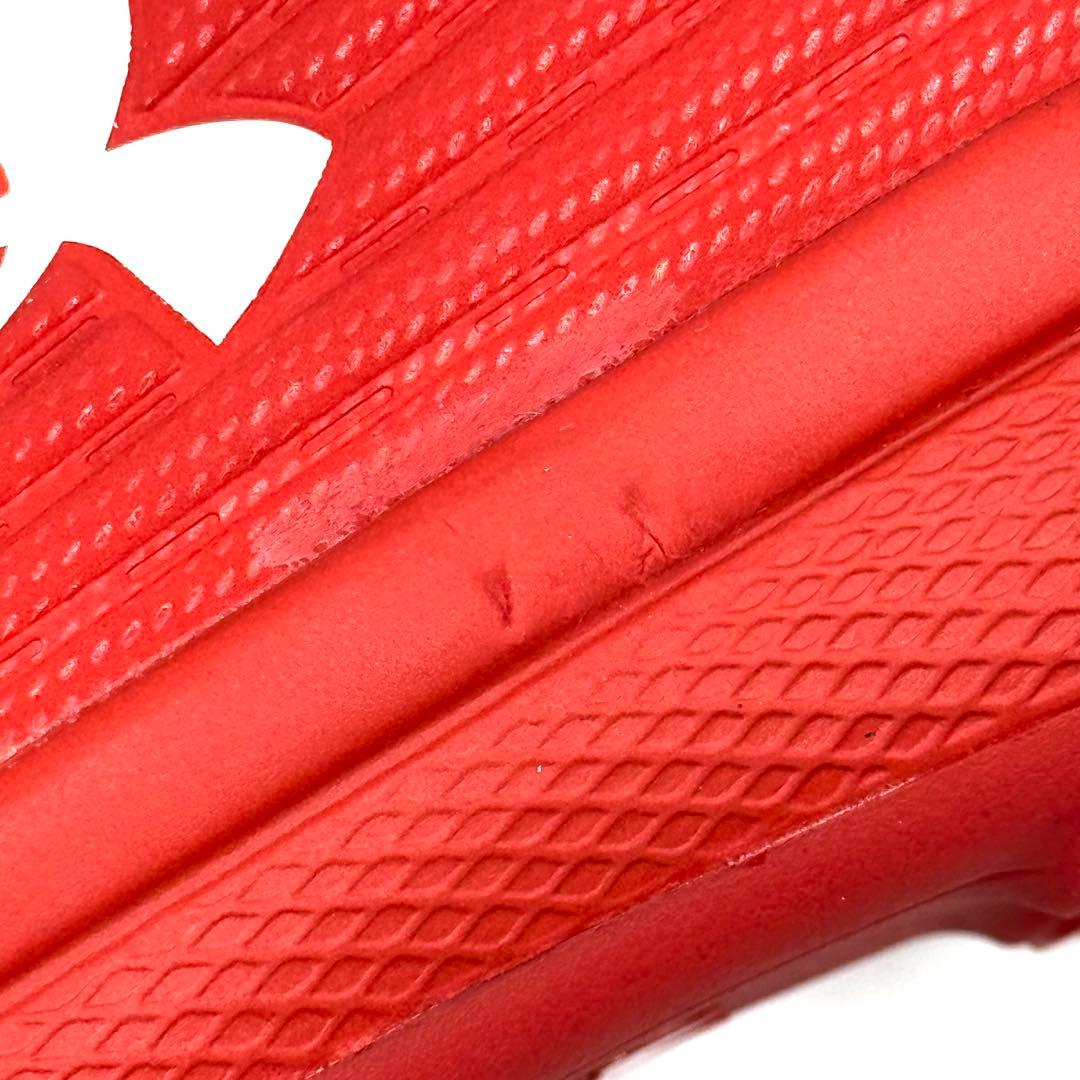 【新品】アンダーアーマー UA 野球 スパイクシューズ メンズ 赤 28.5cm