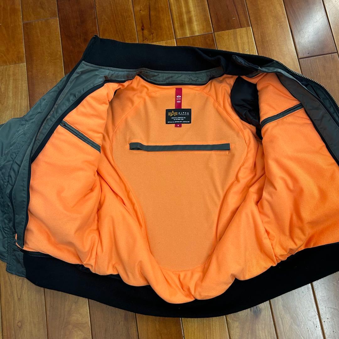 アルファ MA-1 ライディングジャケット M ALVA-1811W