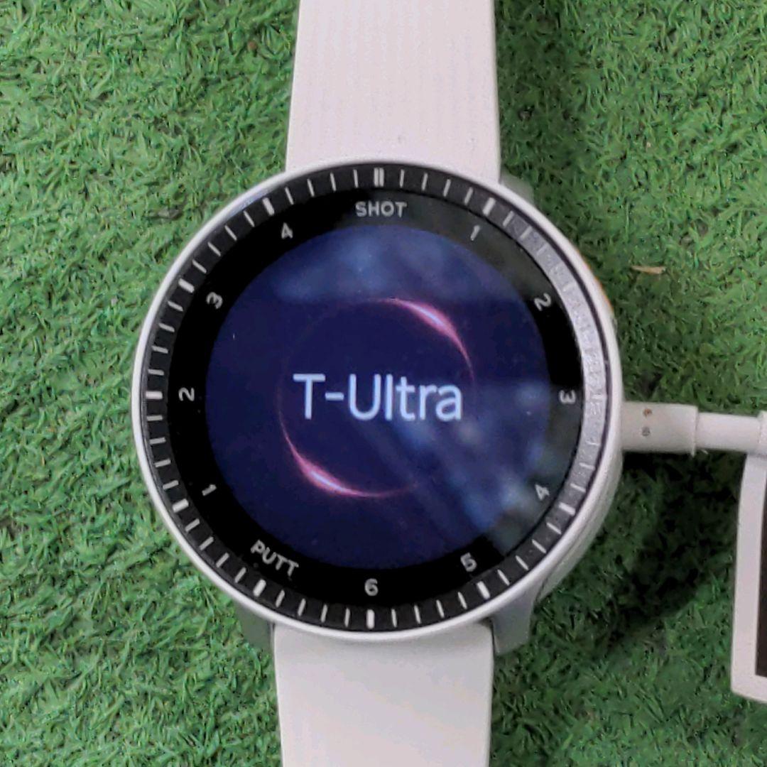 ボイスキャディT-Ultra 白 ゴルフ GPSウォッチ‪♡I11