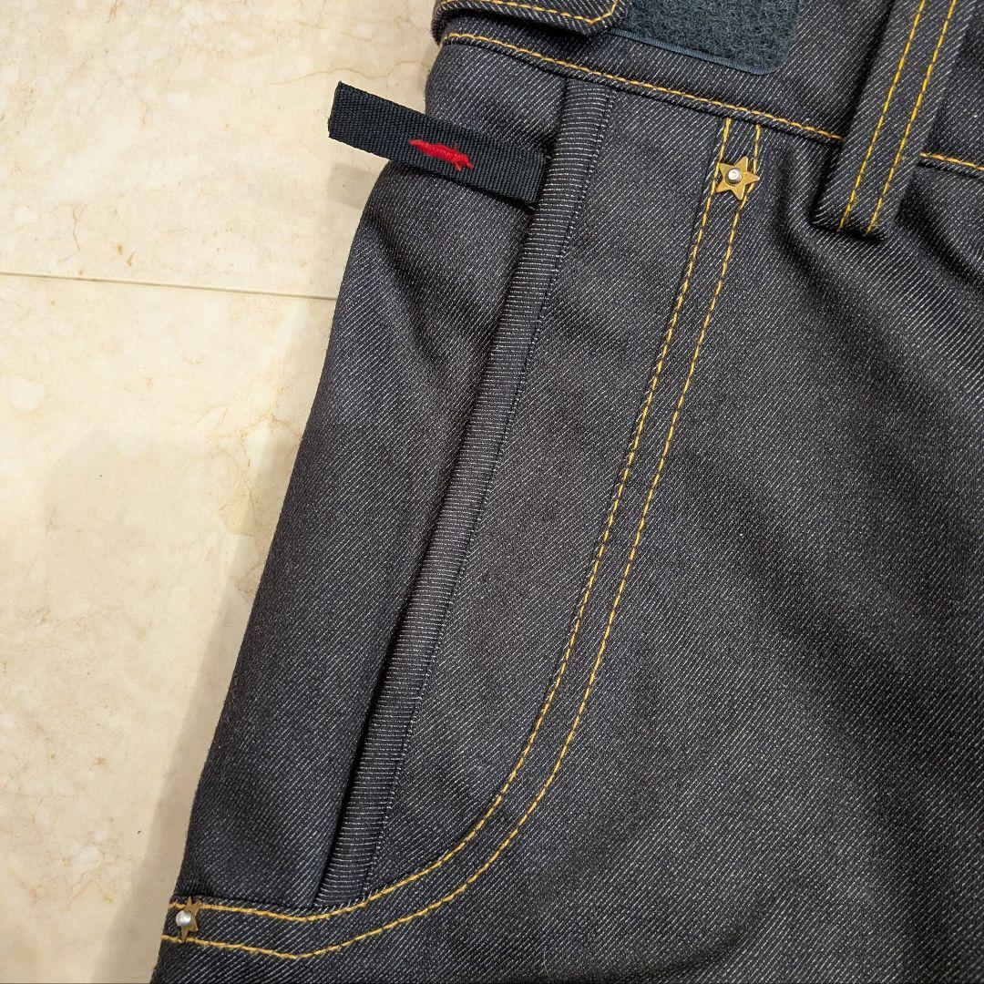 未使用級 phenix スキーウェア 下 パンツ ズボン デニム レディース M