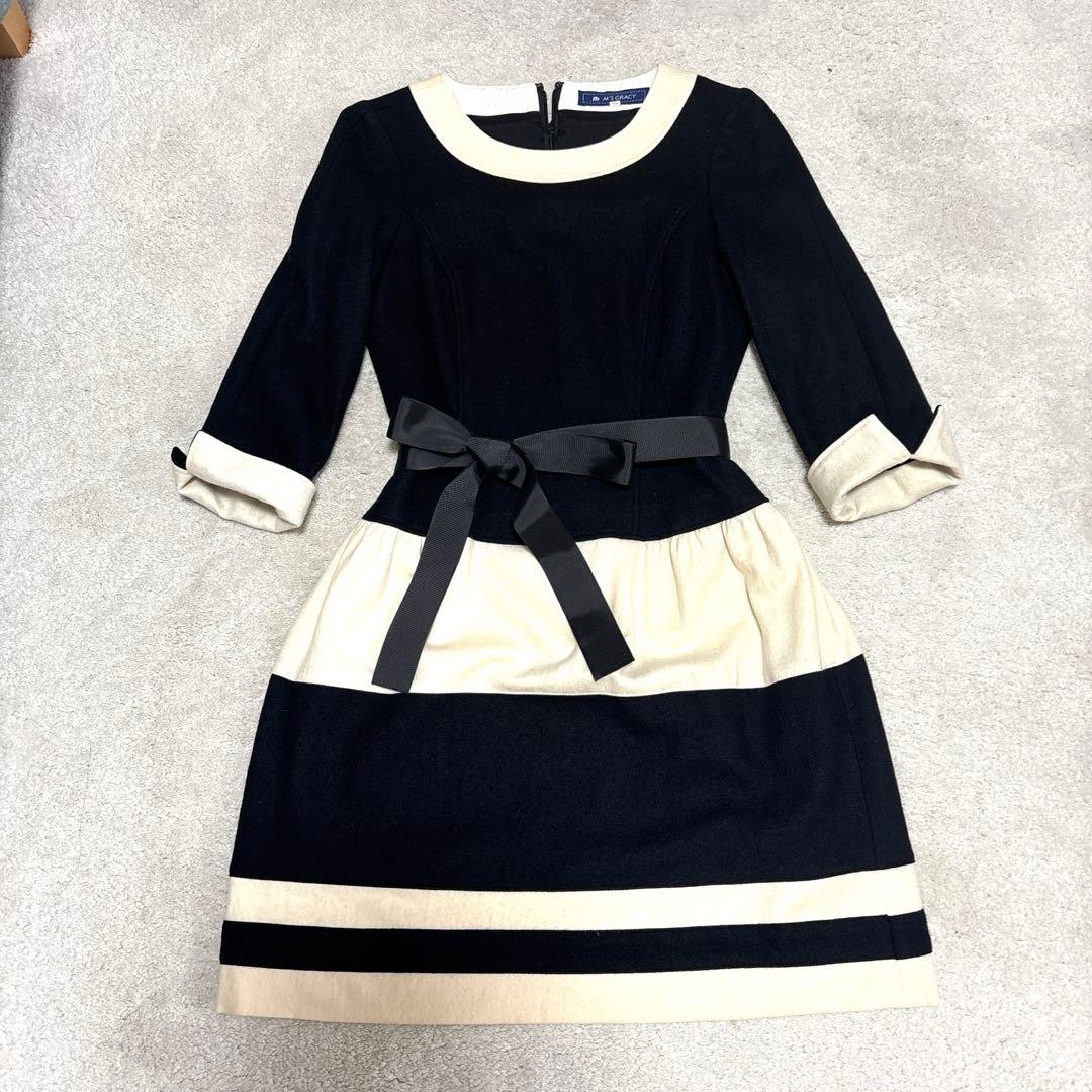 エムズグレイシー♡ ワンピース　40 M-L黒　クリーニング済み