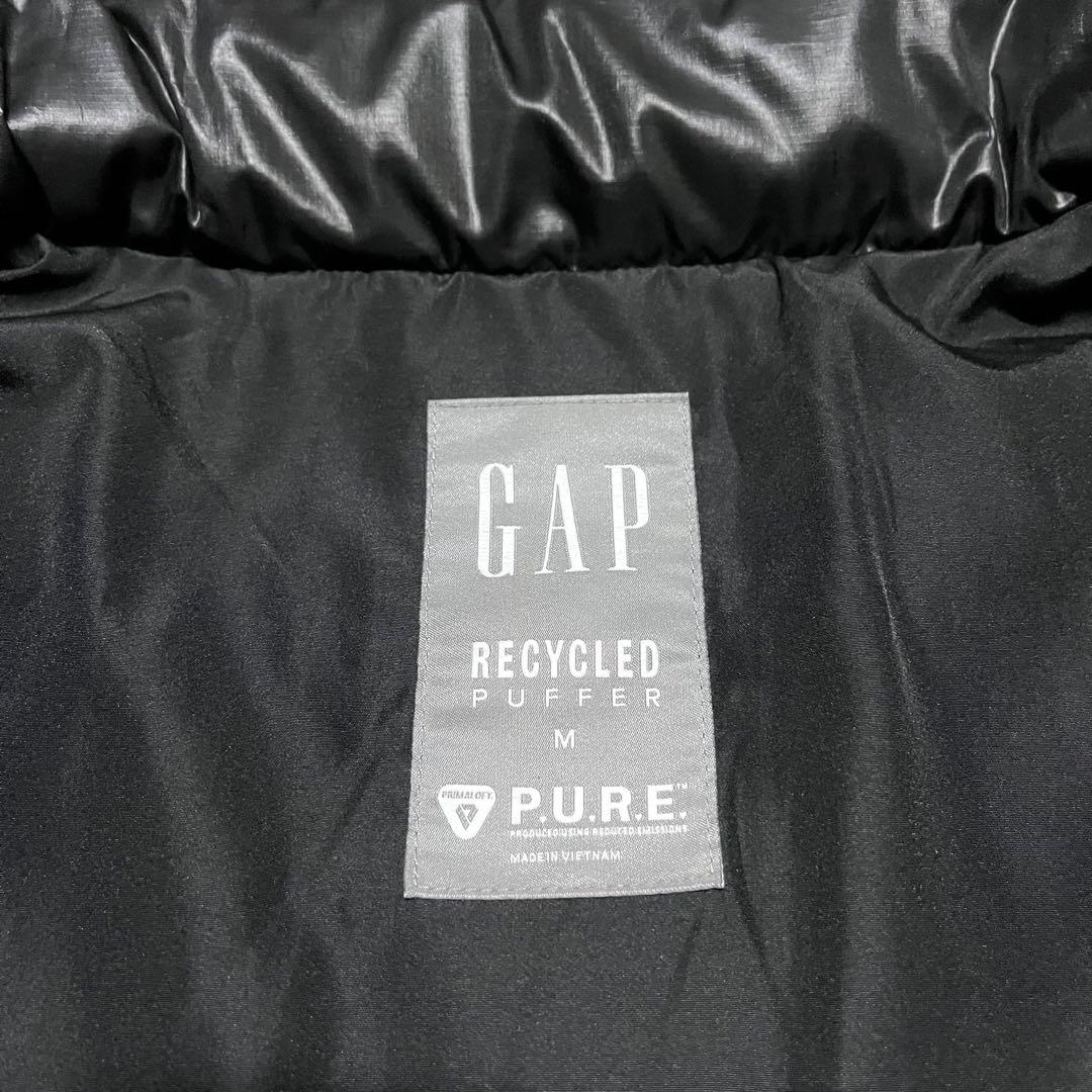 M GAP RECYCLED PUFFER プリマロフト ブラック y2k