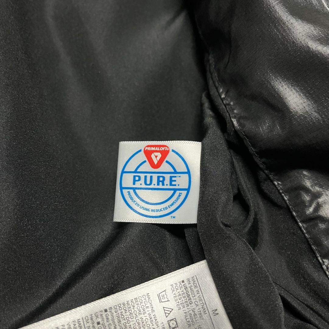 M GAP RECYCLED PUFFER プリマロフト ブラック y2k