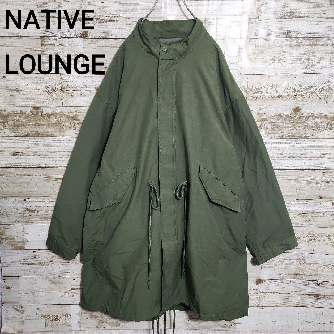 ネイティブラウンジ　M　モッズコート　3Way　美品　グリーン