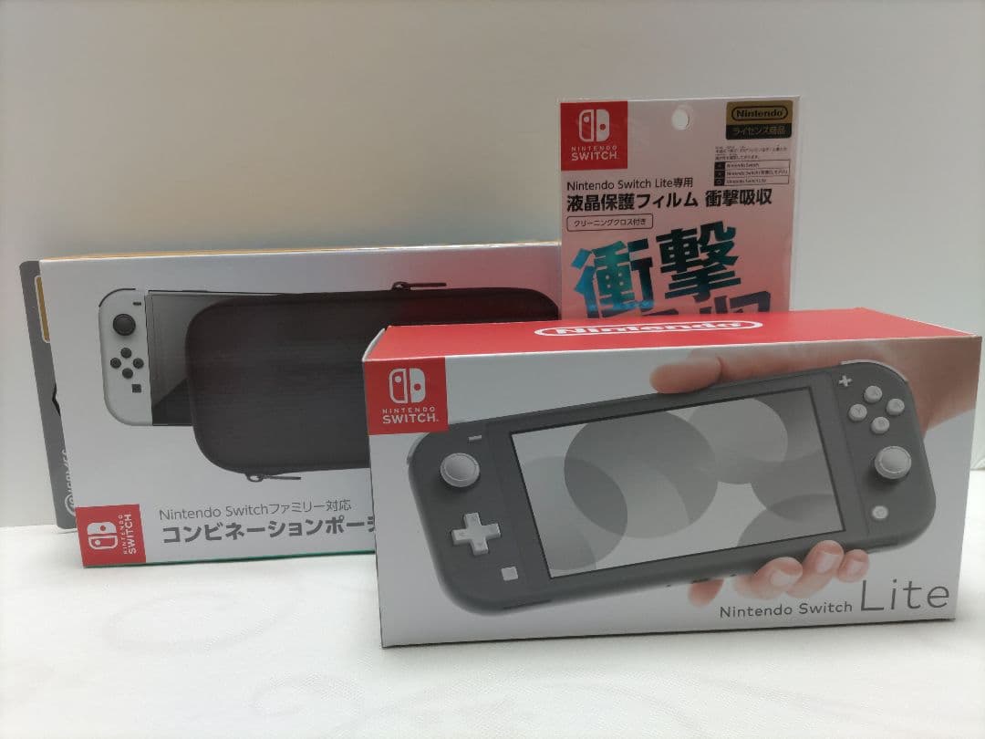 【新品・未使用】Nintendo Switch Lite グレー