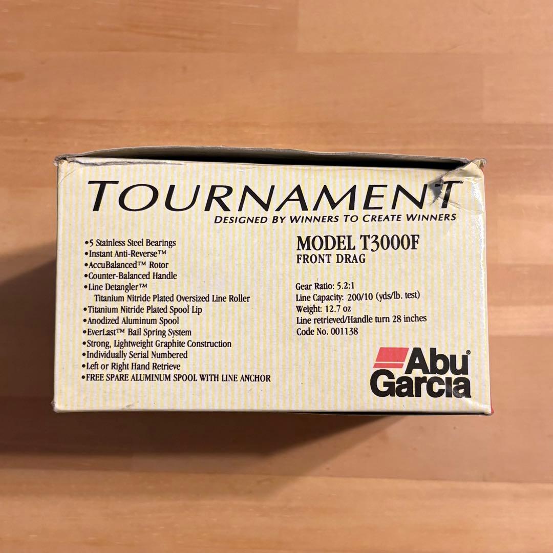 未使用品 アブ ガルシア ABU GARCIA TOURNAMENT T300F