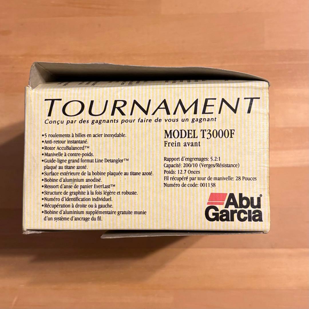 未使用品 アブ ガルシア ABU GARCIA TOURNAMENT T300F
