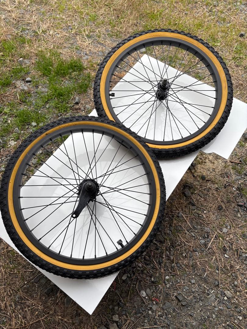 bmx 20インチ　ホイール　タイヤ　セット