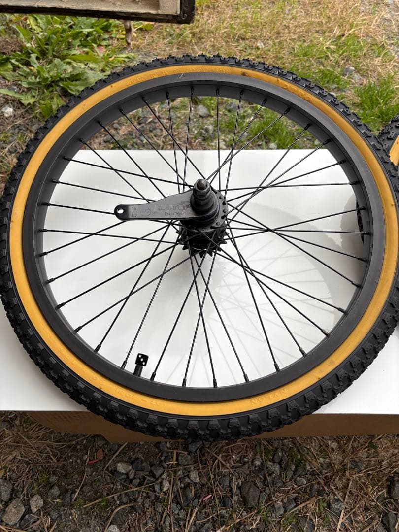 bmx 20インチ　ホイール　タイヤ　セット