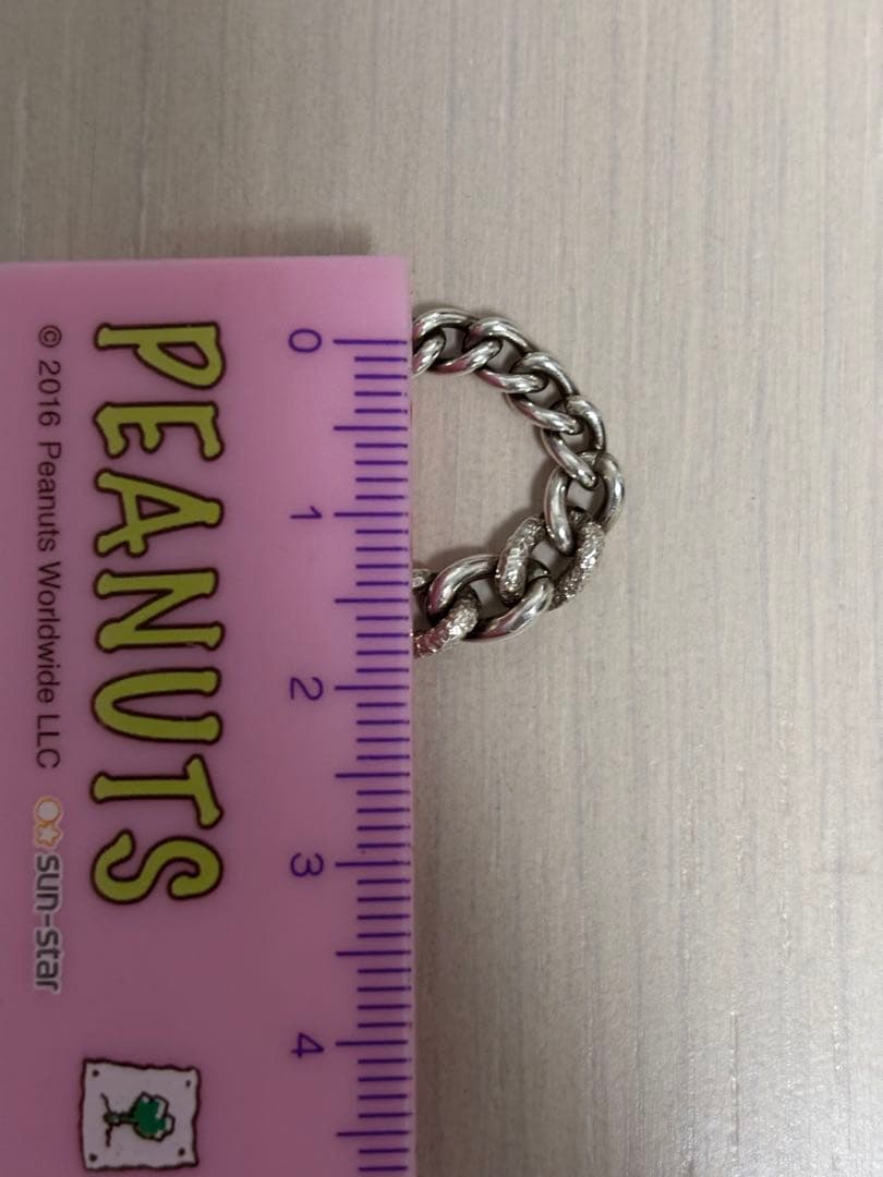 un by tomoyo yoshida チェーン リング