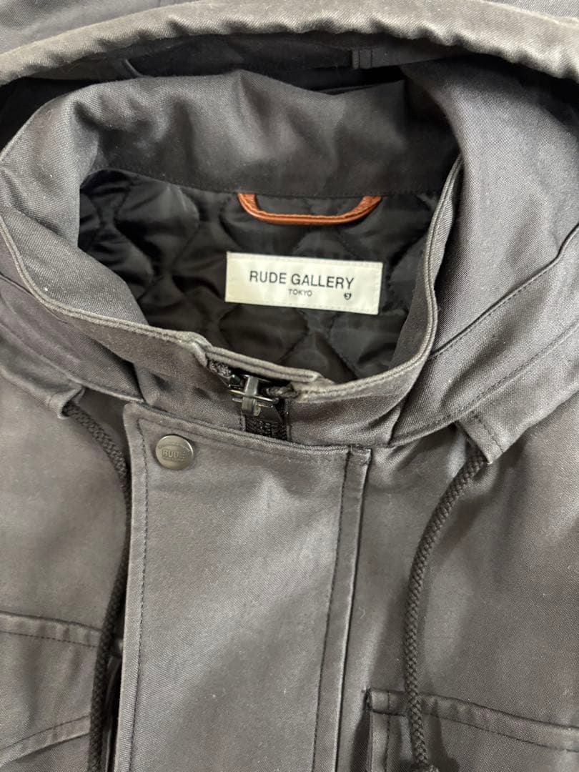 忍*照様 ルードギャラリー モッズコート ベージュ 3 Mサイズ RUDE