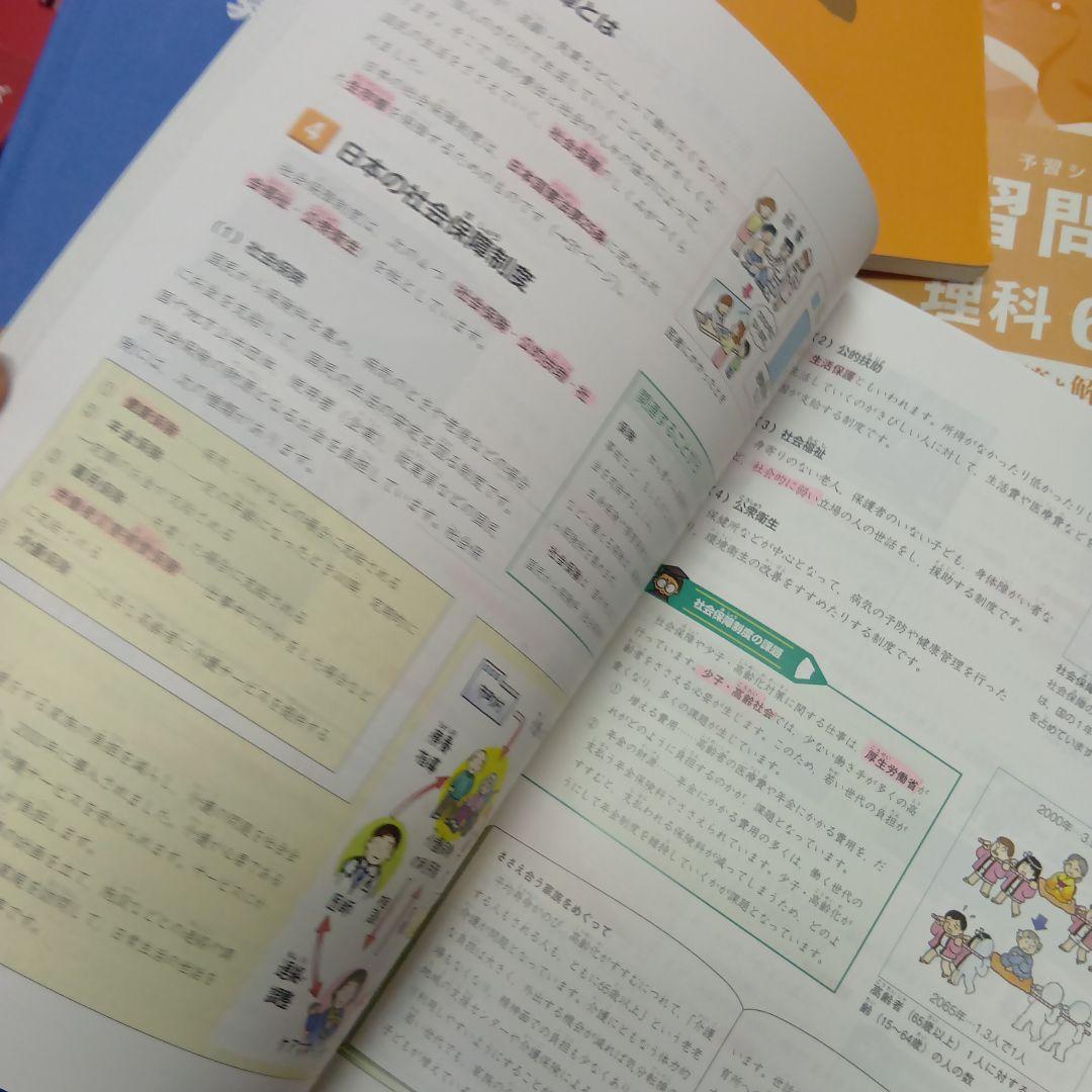 四谷大塚６年予習　/演習/漢字/計算/国算最難関　上　中古　2024年版