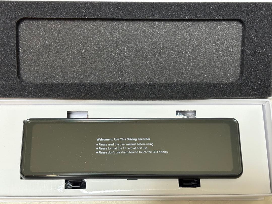 新品未使用⭐︎最新ChangerT826ドライブレコーダー ミラー型カメラ分離型