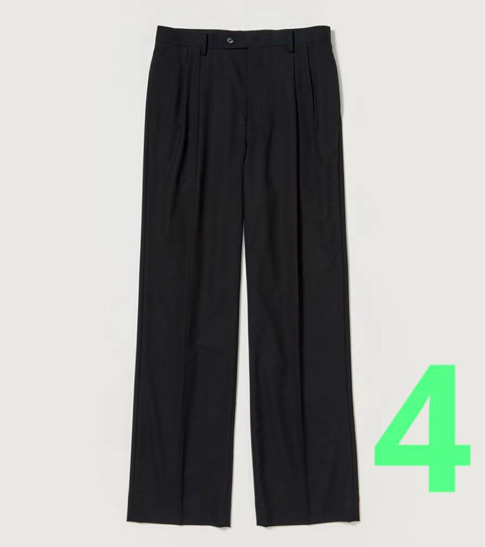 スーツ AURALEE TROPICAL WOOL TWO-TUCK SLACKS