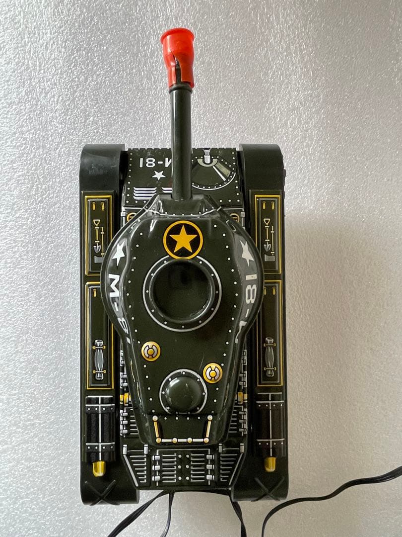 リモコン戦車 電動ブリキ玩具 マスダヤ M-81 アンティーク