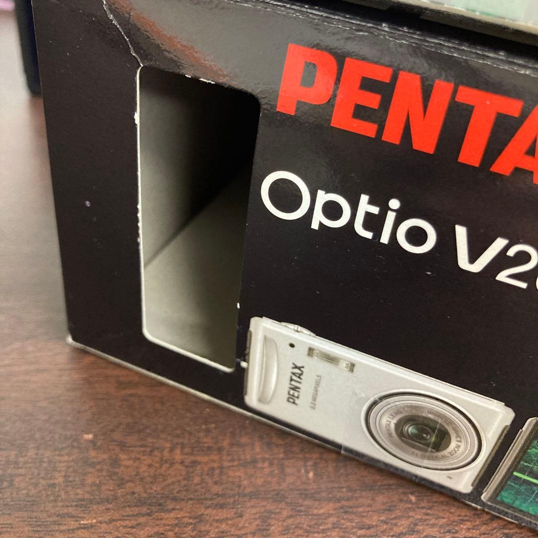 PENTAX Optio V20 コンパクトデジタルカメラ コンデジ 箱付き